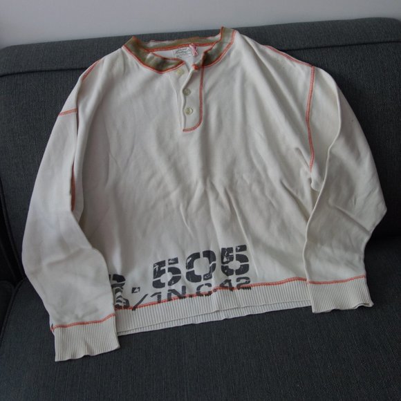 Diesel Knitting Co. CODE R.505 J59/1N.C.42 Sweatshirt 100% Cotton Size L - Picture 1 of 14